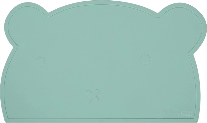 Silicone Bear Placemat - Green