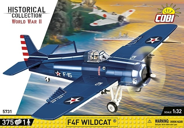 Cobi World War II F4F Wildcat Model