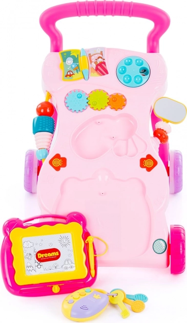 Chipolino Interactive Walker Funny Pink – Pink