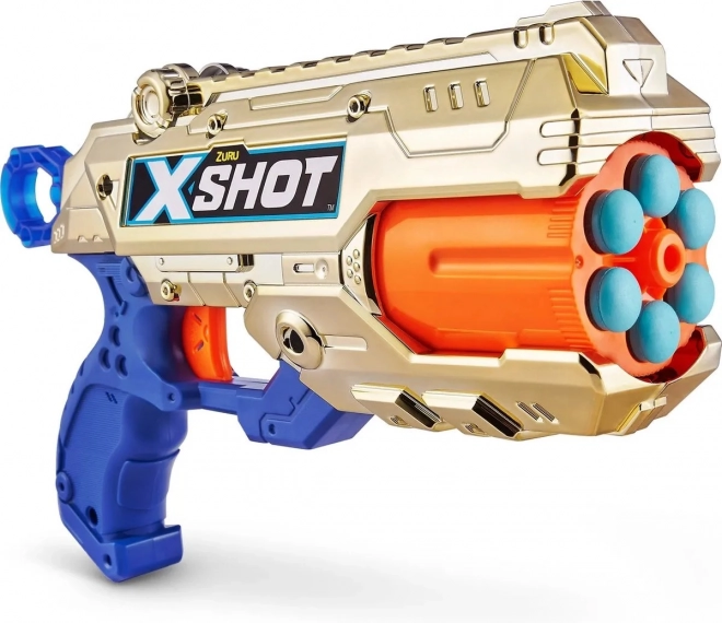 Zuru X-shot Reflex 6 Gold Toy Blaster