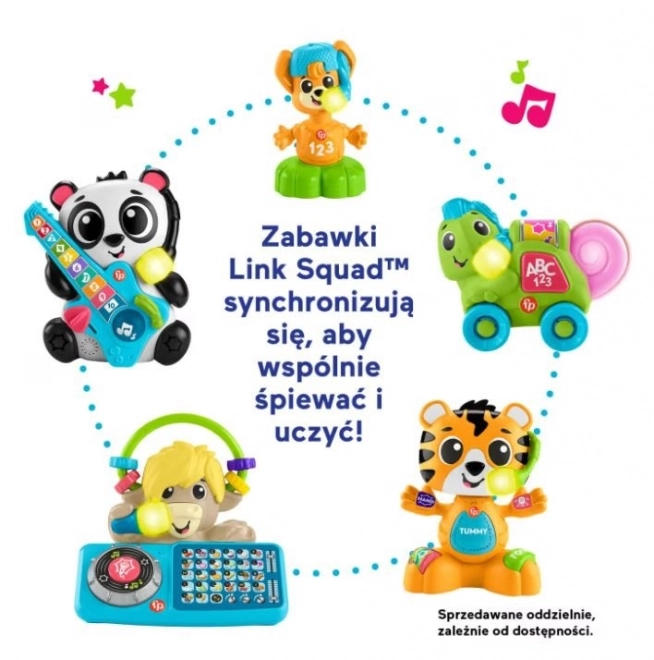 Interactive Fox Music Toy - Link Squad by Fisher-Price