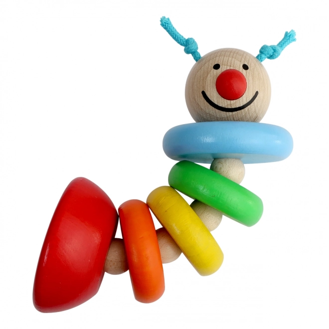 Wooden Caterpillar Toy