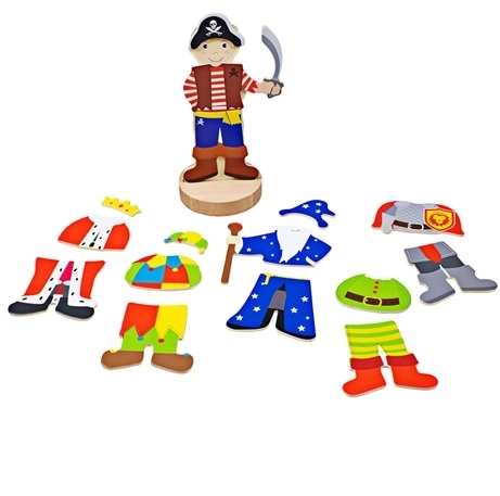 Bigjigs Toys Magnetic Dress-Up Puzzle Mystical Characters