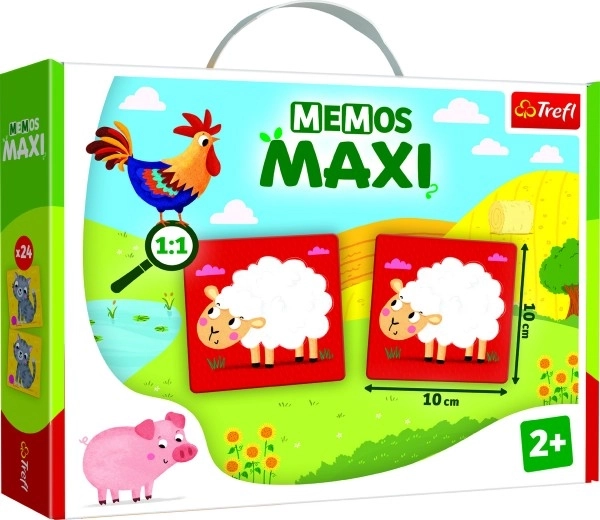 Trefl Farm Animals Memory Game