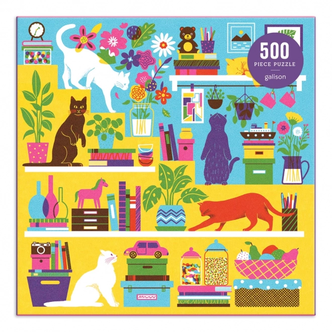 Curious Cats Family Puzzle