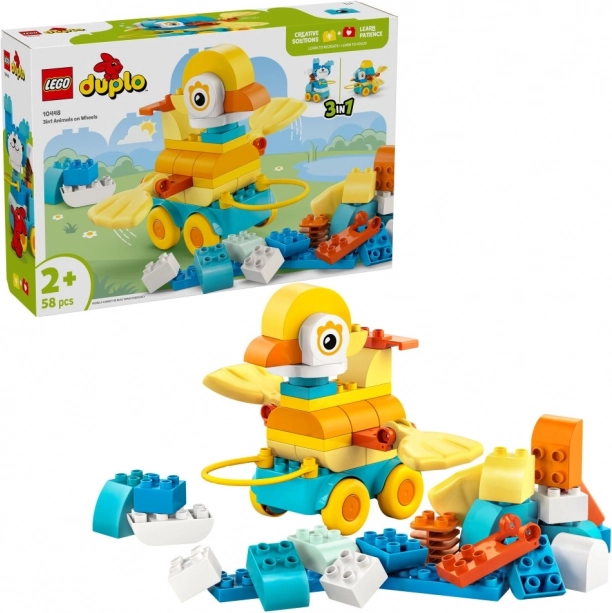 LEGO DUPLO 3 in 1: Tiere auf Rädern