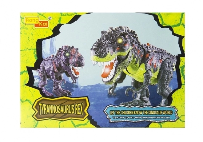 Walking Tyrannosaurus Rex Dinosaur Toy with Lights and Sounds