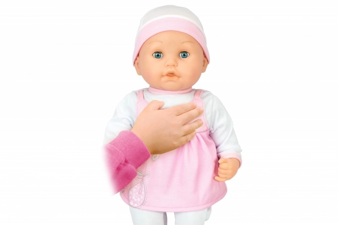 Interactive baby doll with accessories