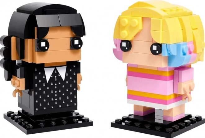 BrickHeadz Building Set Wednesday and Enid