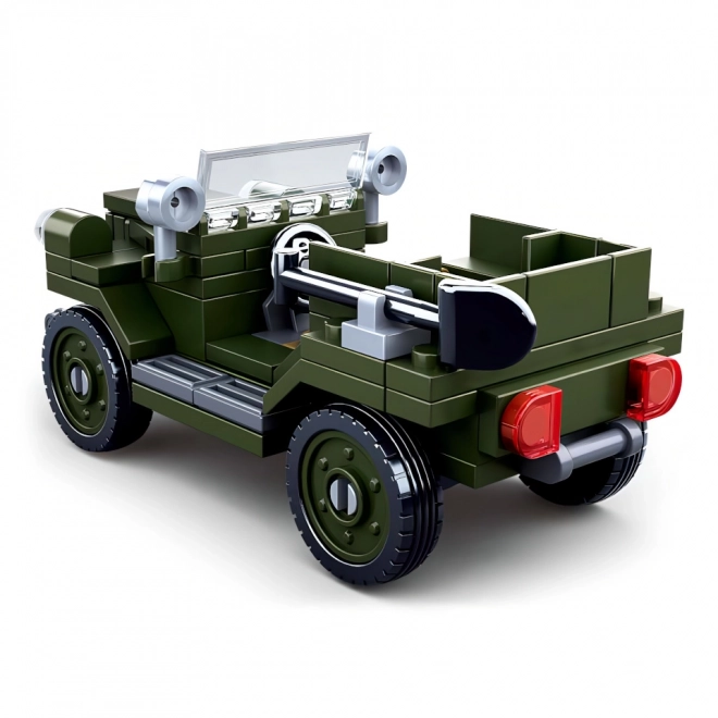 Sluban WWII Soviet Terrain Vehicle GAZ 67 Building Set