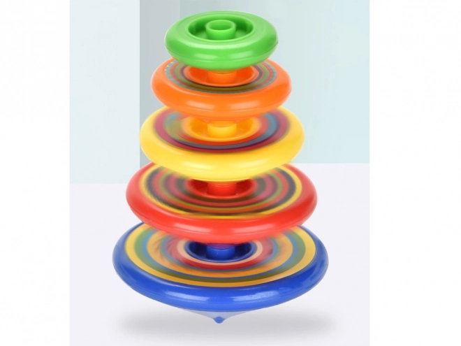 Mega Spinning Top Pyramid Game