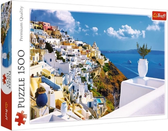 Puzzle Santorini, Görögország 1500 darab TREFL