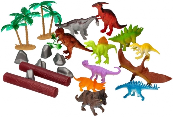 Dinosaur Figurine and Accessories Set