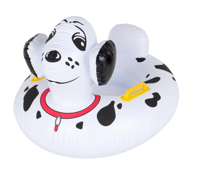 Inflatable Swim Ring with Dalmatian Design for Toddlers