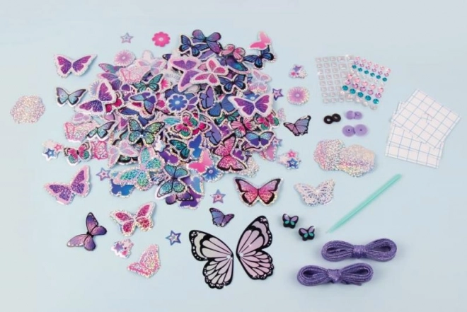 Decorative Shoe Stickers Butterfly