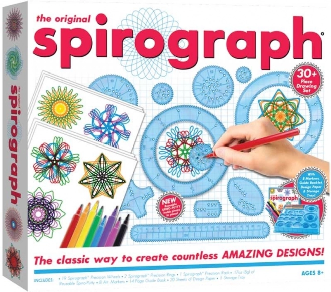 kreativní sada spirograph pro kreslení mandal