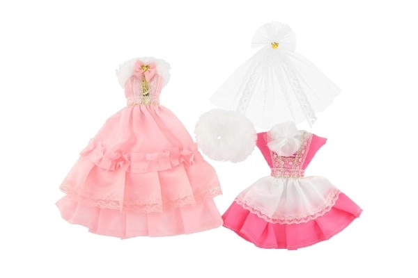 Doll Dress Set with Accessories