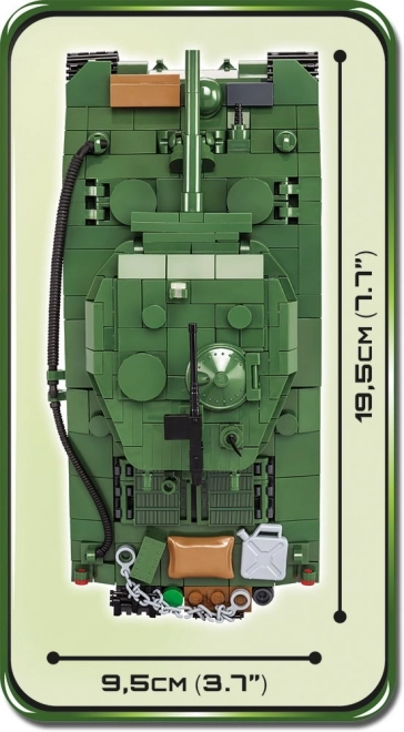 Sherman M4A3E2 Jumbo Tank Building Set