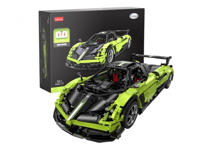 construction set RC car pagani huyara BC green