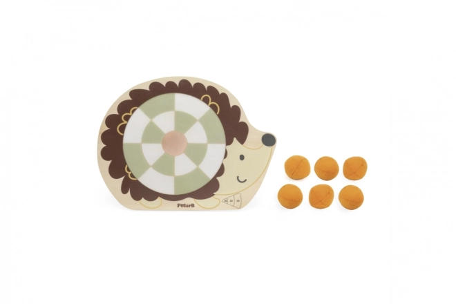 Wooden Target Hedgehog