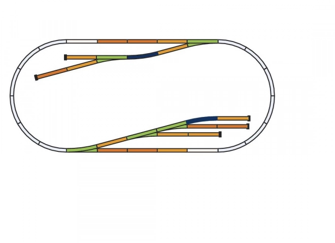 Piko Railway Track Set D (End-of-track Set)