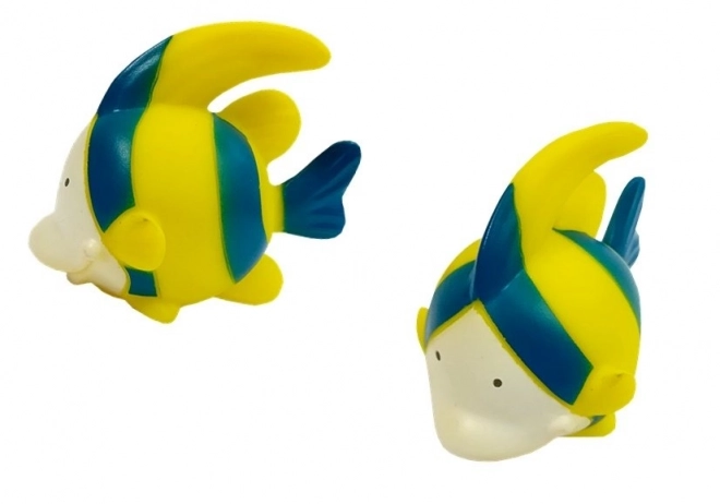 Bath Toy Set with Squirting Fish