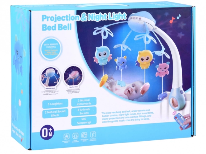Baby Crib Mobile with Remote Control Projector