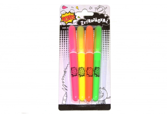 Fluorescent Highlighter Set