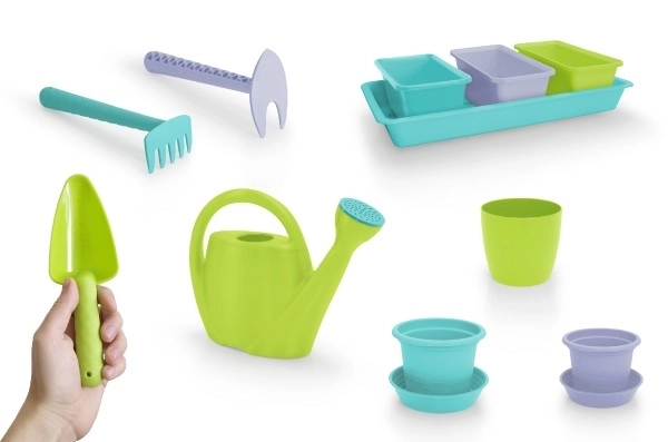 Children's Gardening Set with Flower Pots