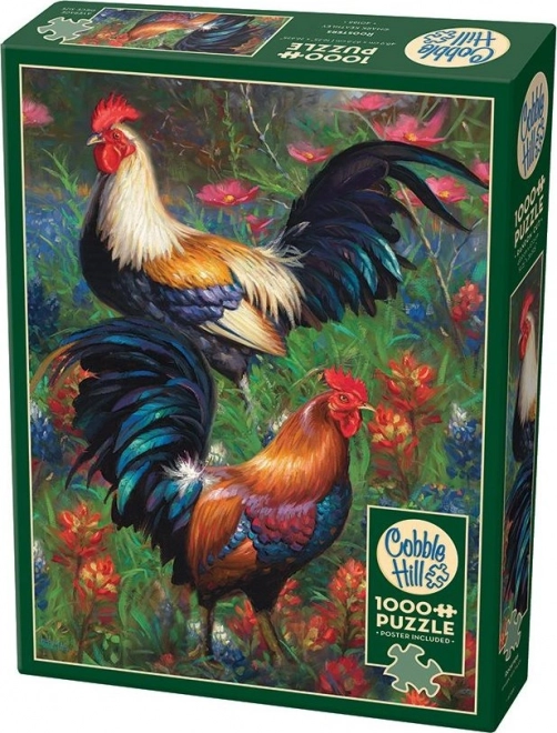 Cobble Hill Rooster Puzzle 1000 Pieces