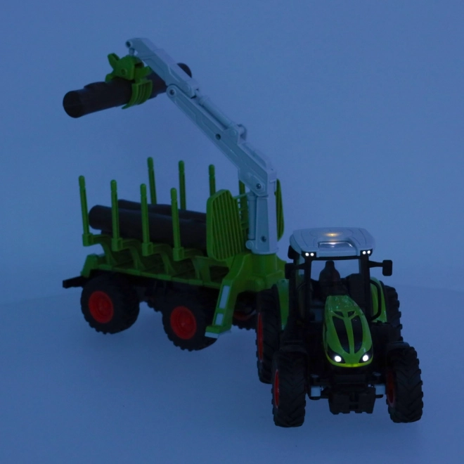 Trattore RC con supporto