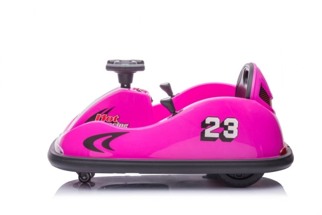 Battery-Powered Ride-On Car Pink