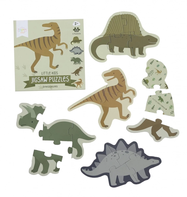 Dinosaur Puzzle Set by A Little Lovely Company