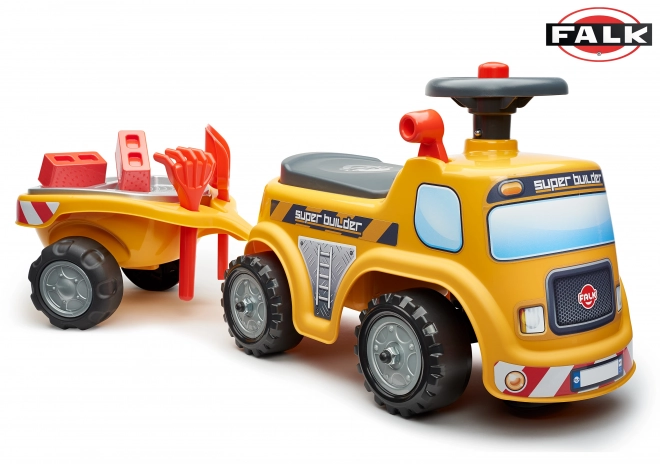 Ride-On Super Builder with Sandbox Toys