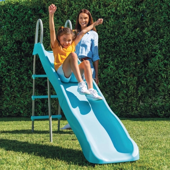 Zahradní skluzavka pro děti 183 cm ocel plast INTEX
