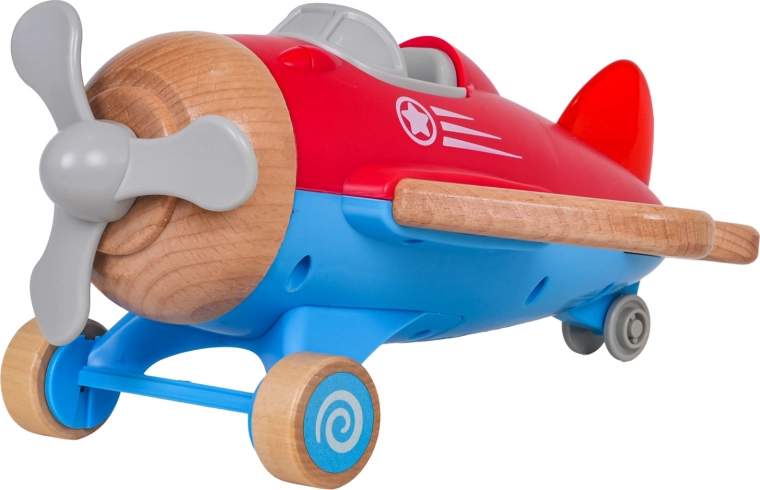 Safe and durable design from wood and plastic