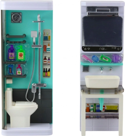 Dotazione completa del bagno