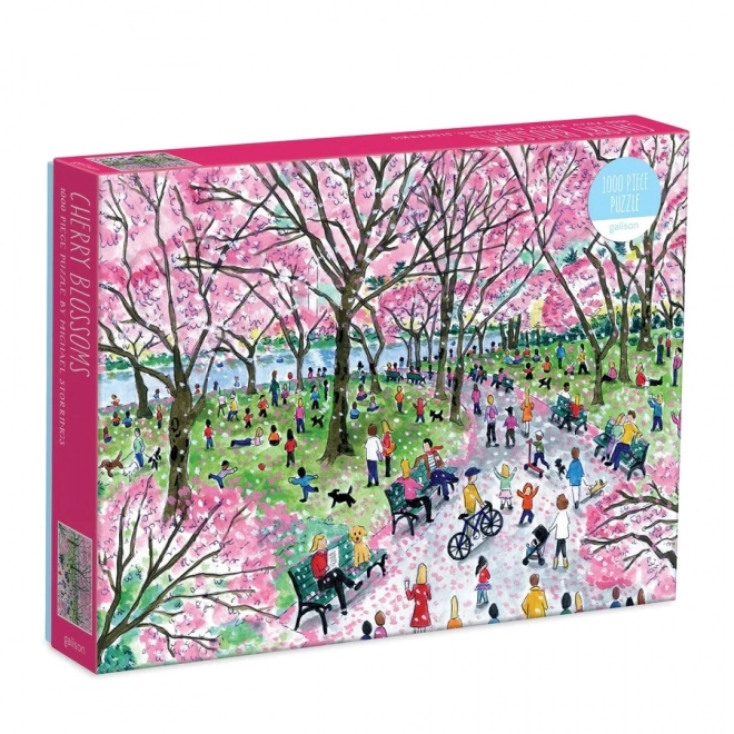 Galison Cherry Blossom Puzzle 1000 Pieces