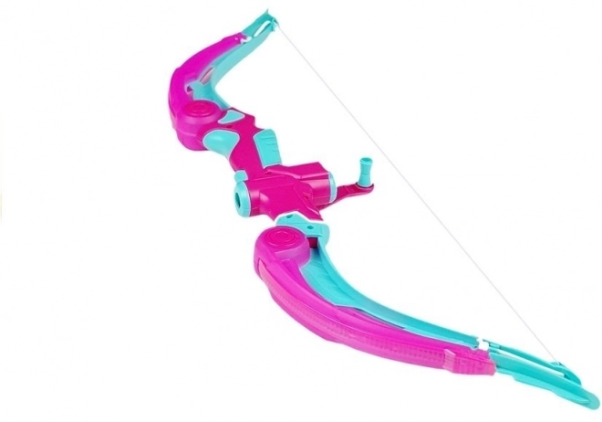 Kids Pink Archery Set with Bow and Suction Arrows