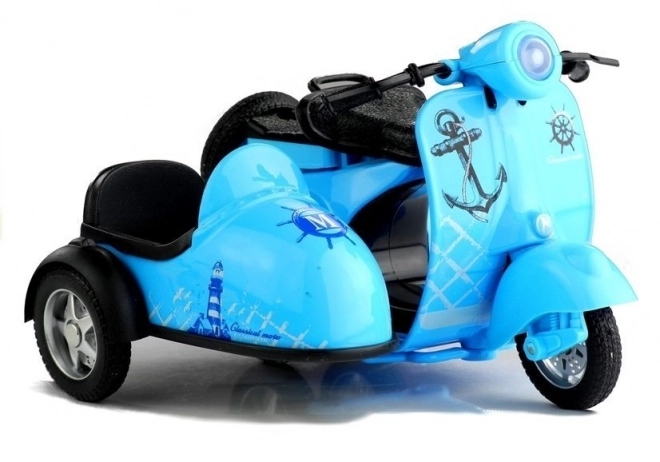 Colorful Light-Up and Sound Toy Motorbikes