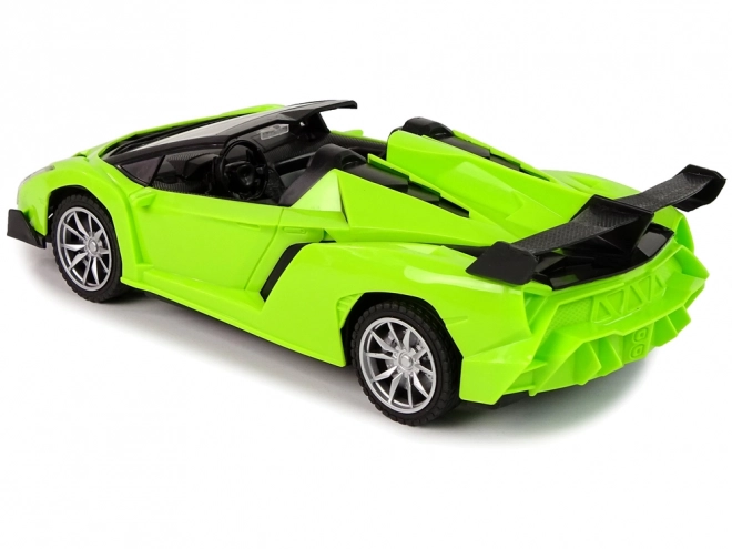 Remote Control Green Sport Car 1:18