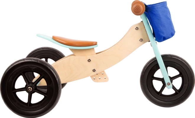 Small Foot Wooden Maxi 2-in-1 Balance Bike Turquoise