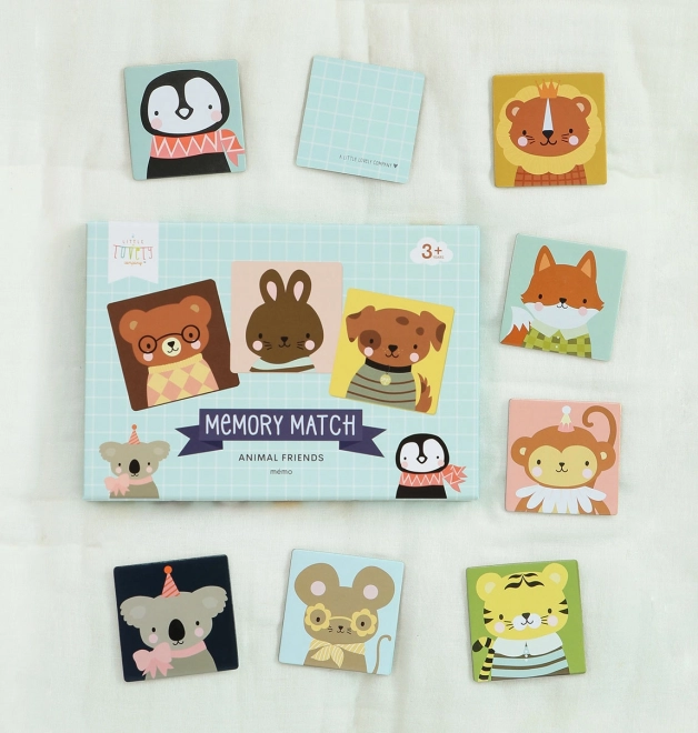 Animal Friends Memory Game