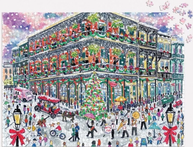 Christmas in New Orleans Puzzle 1000 Pieces