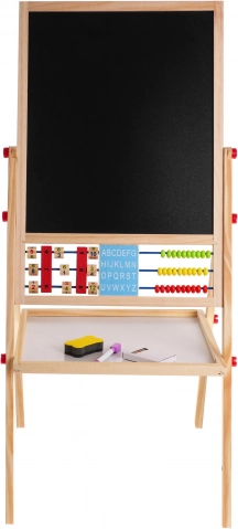 Adjustable height and practical shelf