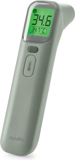 Digital Non-Contact Thermometer 2-in-1, Green