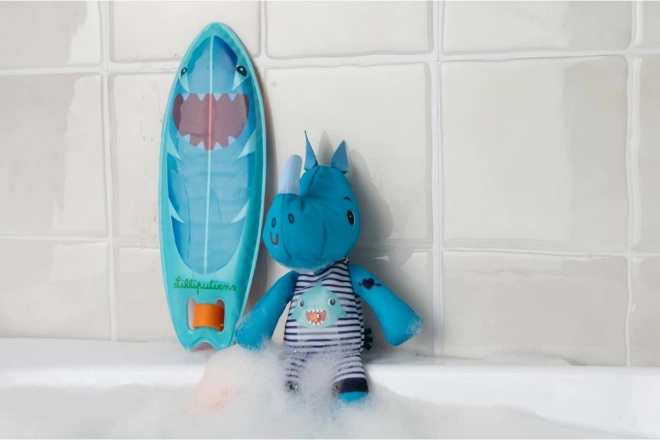 Surfing Rhino Marius Magical Water Toy by Lilliputiens