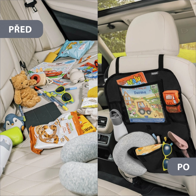 Car Seat Organizer with Tablet Pocket