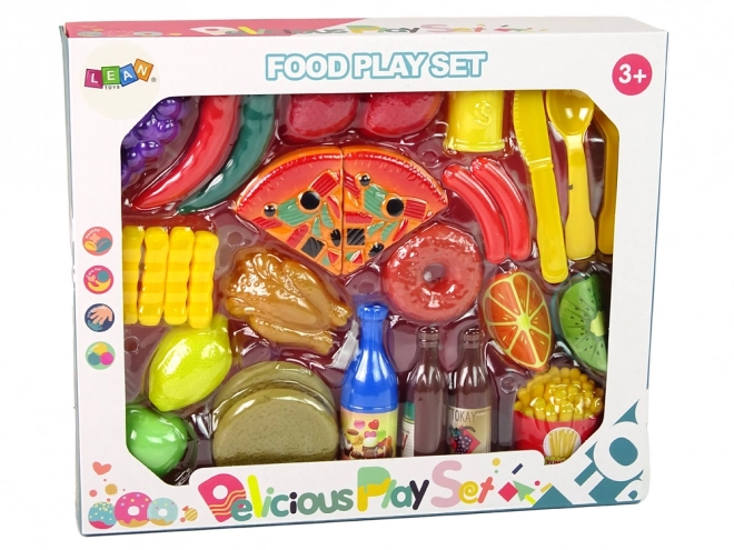 Pretend Play Food Set for Kids