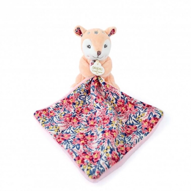 Plush Deer Gift Set with Blanket